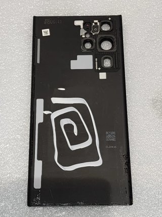 Cover posteriore Samsung Galaxy S22 Ultra 5G nero