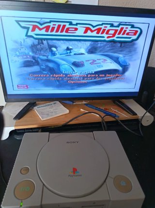 PlayStation 1 Sony  + Juego Mille Miglia