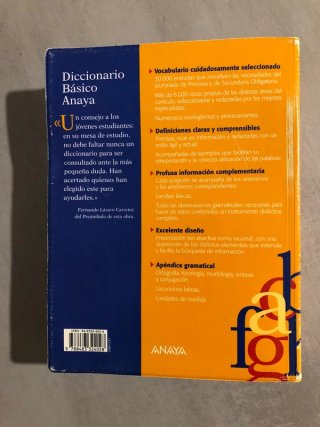 Diccionario básico Anaya