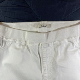 Pantalón Largo Recto Unit Blanco