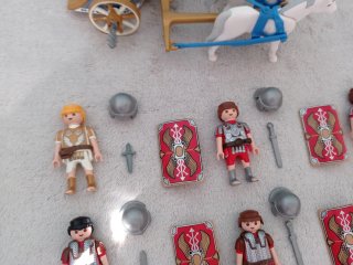 Lote Playmobil Cuadriga Romana FF
