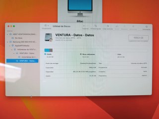 iMac 27 SSD 500GB 16GB RAM + 4TB