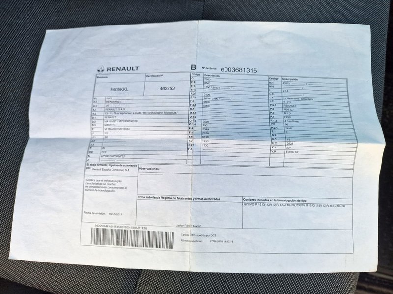Renault Master 2018, foto 26
