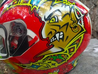Casco Moto AGV K3 Rossi Edición Limitada