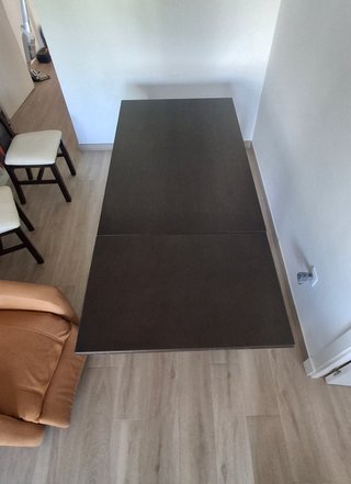 Mesa comedor madera de 140x90cm extensible
