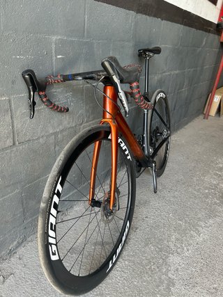 Bicicleta Carretera Giant TCR Naranja talla S