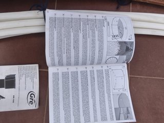Piscina GRE Acero Redonda 350x120 cm