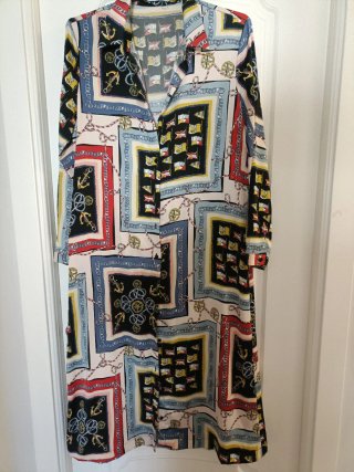 Vestido Patchwork Marinero Talla M