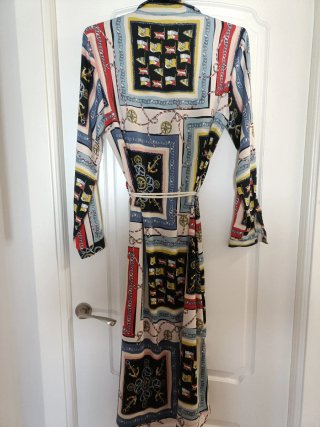 Vestido Patchwork Marinero Talla M