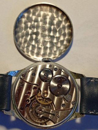 Reloj Cyma Clásico Plata y Negro