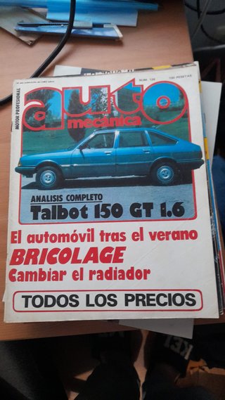 Revista Auto Mecanica año 1980
