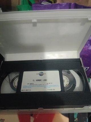 VHS El Hombre Lobo Clásicos Universal