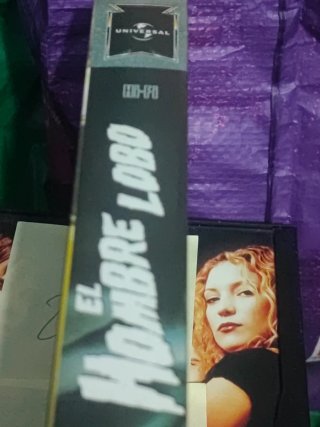 VHS El Hombre Lobo Clásicos Universal