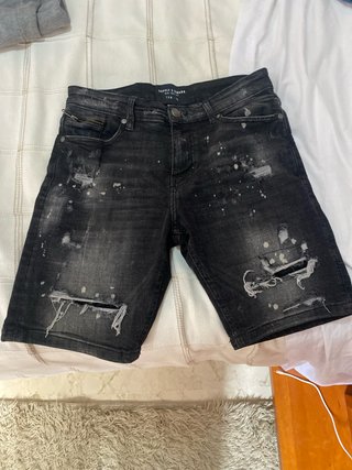 Supply & Demand Pantalones Cortos Negros Talla L