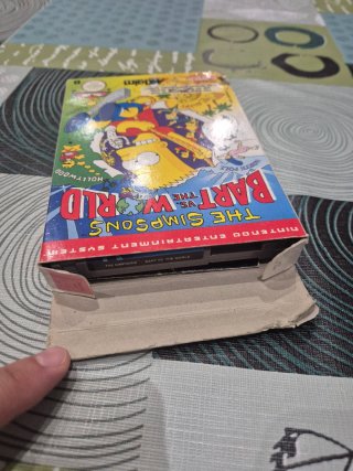 THE SIMPSONS BART VS THE WORLD Nintendo Nes 🇪🇦
