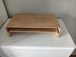 Soporte monitor madera IKEA VATTENKAR
