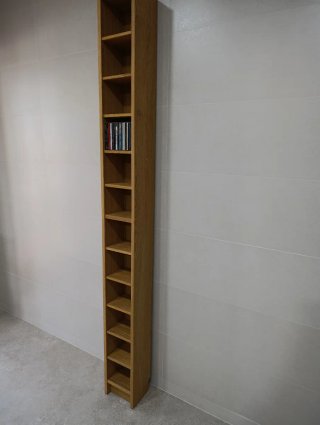 Mueble CDs Almacenamiento Madera