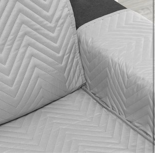 Funda Cubre Chaise Longe Reversible Gris NUEVA !