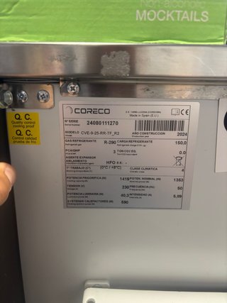 Vitrina Refrigerador Larga