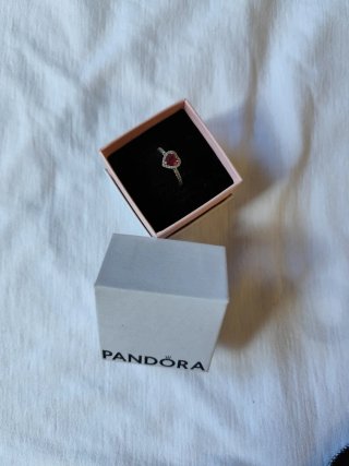 Anillo Swarovski Plata y Blanco,  talla 52. Ambos