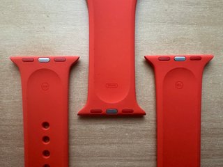 Apple Watch 38mm. Orange Sport Band