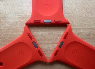 Apple Watch 38mm. Orange Sport Band