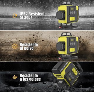NUEVO Nivel Láser Autonivelante 360° (Con Trípode)