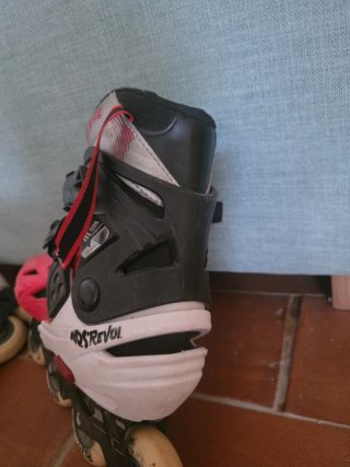 Patines en línea Revol ajustables sin freno