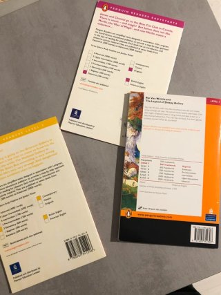 3 Libros Penguin Readers Inglés