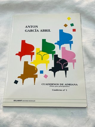 Cuadernos de Adriana 1 - Piano Principiante