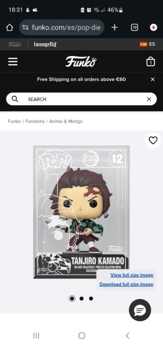 Funko Pop! Tanjiro Kamado Demon Slayer