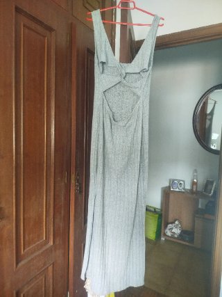 Vestido de verano con abertura