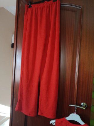 Conjunto mujer rojo