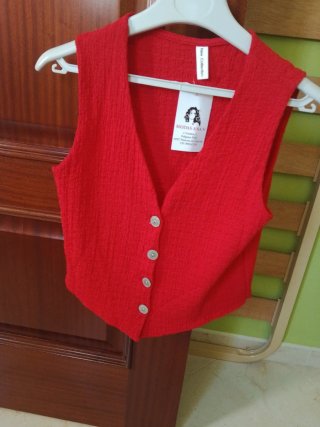 Conjunto mujer rojo