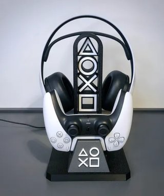 Auriculares PS5 y Soporte Mando Carga