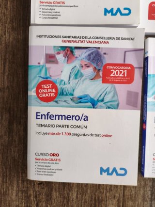 Libros oposiciones enfermeria