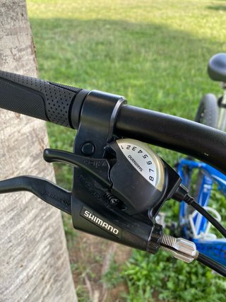 Bicicleta de Montaña Azul
