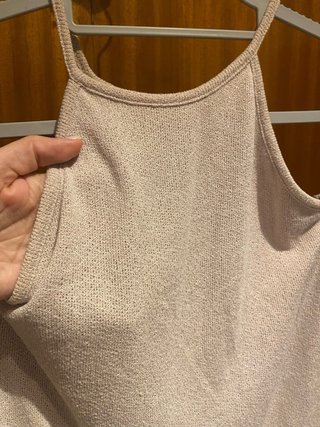 Vestido largo Stradivarius cuello halter