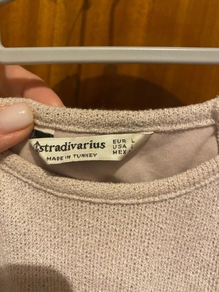Vestido largo Stradivarius cuello halter