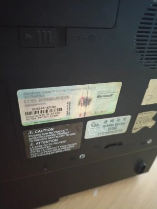 Portatile Toshiba Argento e Nero