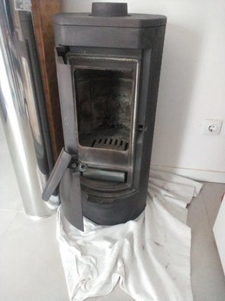 Estufa de hierro fundido 6Kw(No hago envíos)