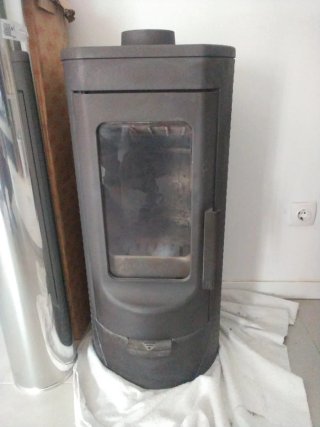 Estufa de hierro fundido 6Kw(No hago envíos)