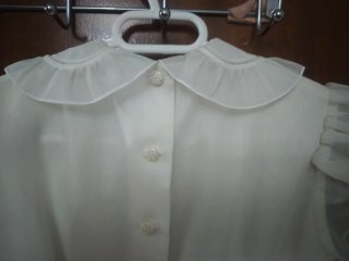 Vestido Primera Comunión Blanco, talla 8.