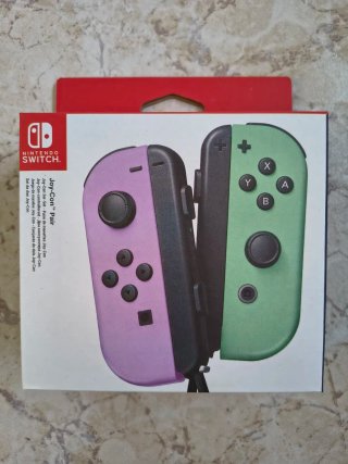 Mandos JoyCon Nintendo Morado y Verde