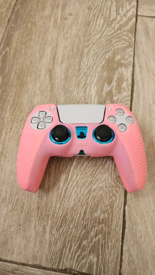 Funda Silicona Mando PS5 DualSense Rosa