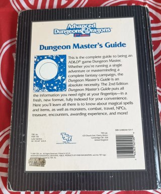 Manuales AD&D 2ª Edición TSR