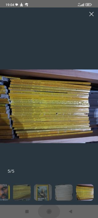 Revistas national geographic. Unas 80 revistas