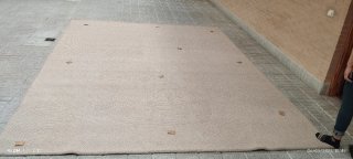 Alfombra beige Westwing