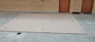 Alfombra beige Westwing