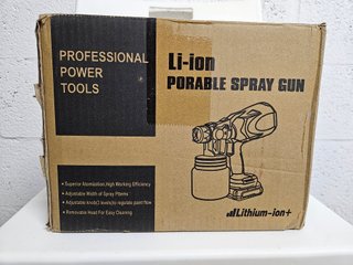 Pistola pulverizadora pintura 2 baterías 21 V